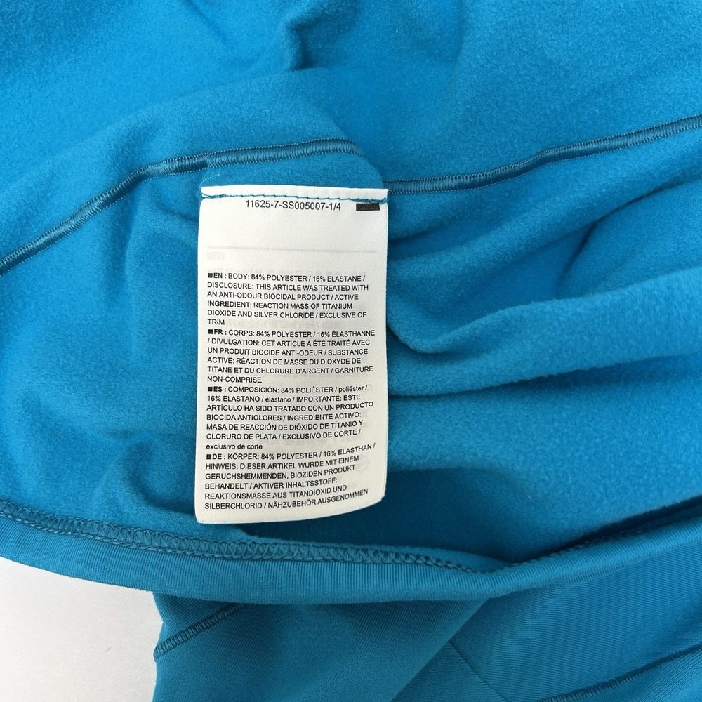 Arc'Teryx Women's Adahy Hoody Jacket Turquoise Blue Polyester Blend Size Medium - Picture 7 of 7